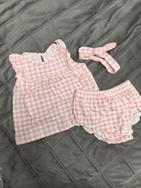 Детский комплект с трусиками и повязкой