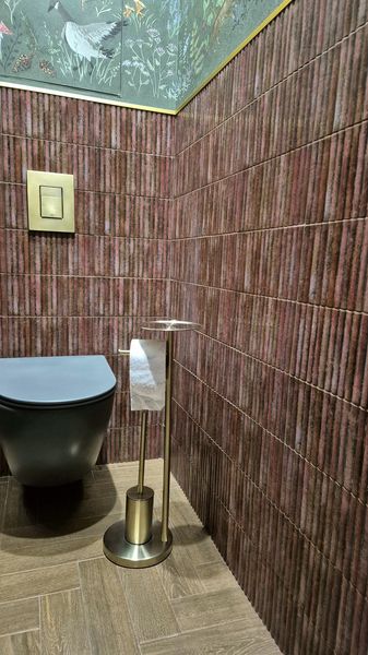 Стойка для туалетной бумаги с ершиком