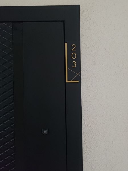 Номер на дверь