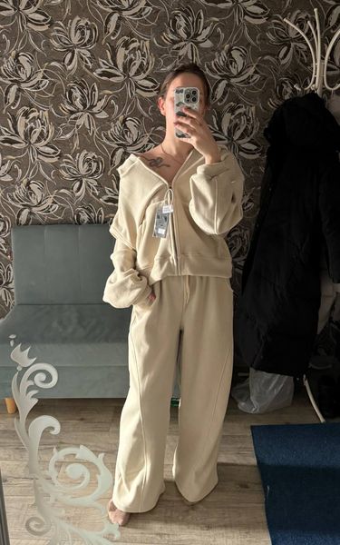 Костюм трикотажный оверсайз