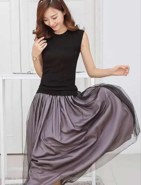 Платье длинное